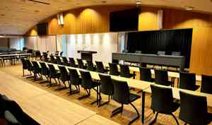 Bystyresalen i Arendal kultur- og rådhus